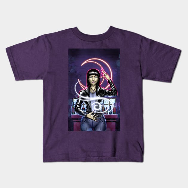 Witch Kids T-Shirt by Damian Aviles Art